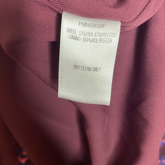 Parker | Silk Blend Calantha Long Sleeve Dress Size XL - Picture 10 of 10